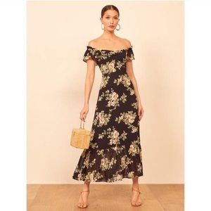 Reformation butterfly dress